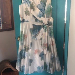 Calvin Klein A-line dress